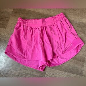 lululemon athletica Hot Pink Women's Athletic Shorts
